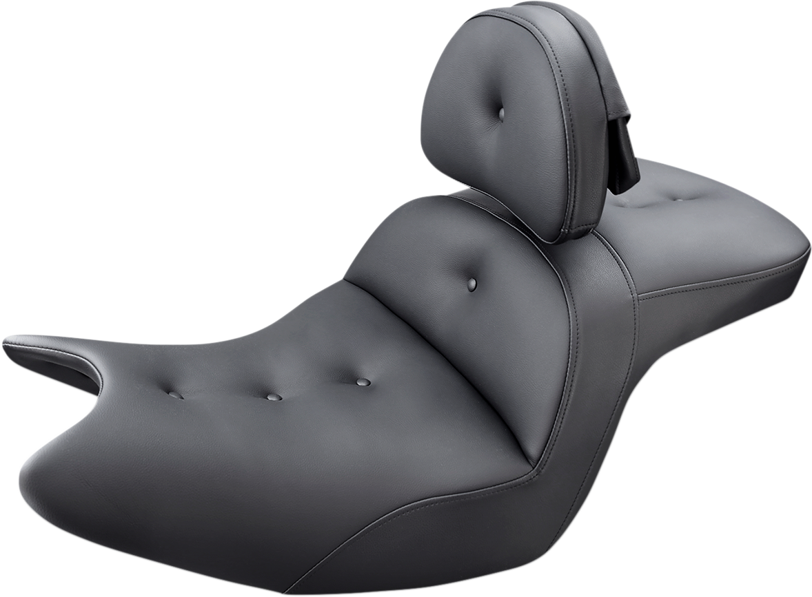 Saddlemen Seat - Roadsofa™ - With Backrest - Pillow Top - Black