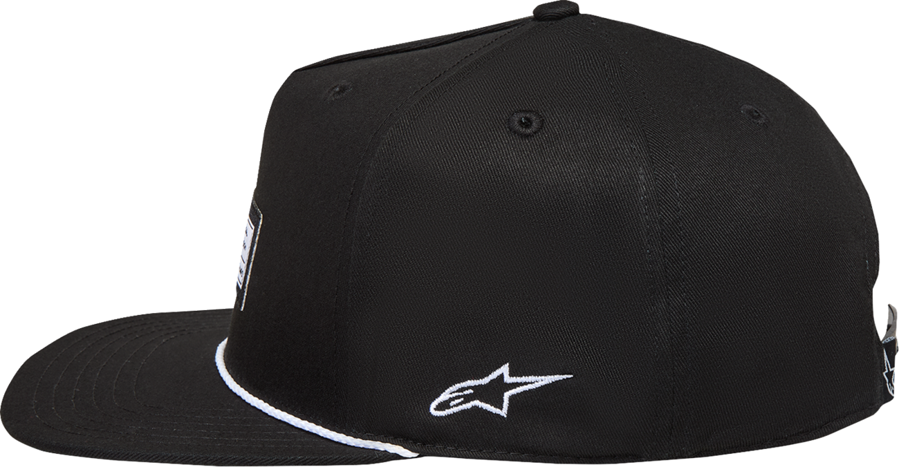 Alpinestars Label Snapback Hat - Black - One Size