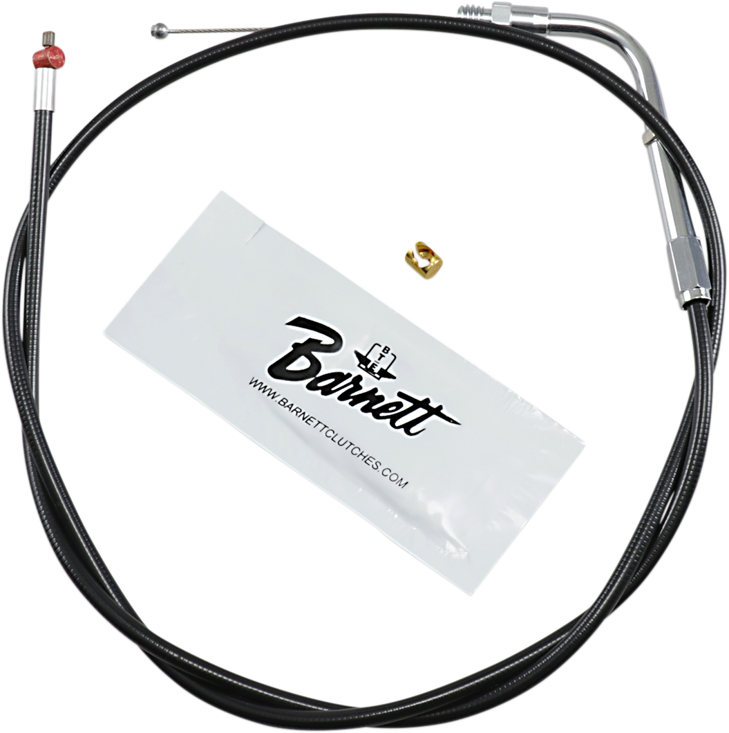 Barnett Black Vinyl Throttle Cable - 35" Length