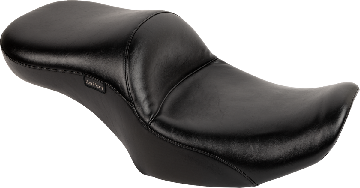 Le Pera Maverick Seat - Without Backrest - Smooth - Black - FLH/FLT '23-'25