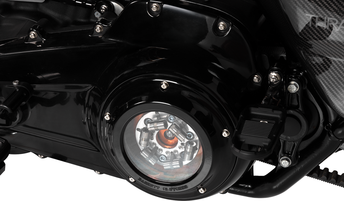 Barnett Derby Cover - Scorpion Series - Black/Anodized - 5 Hole