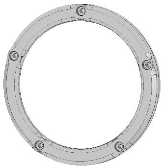 Ducabike DBK AG02 Clear Clutch Cover Oil Bath External Ring