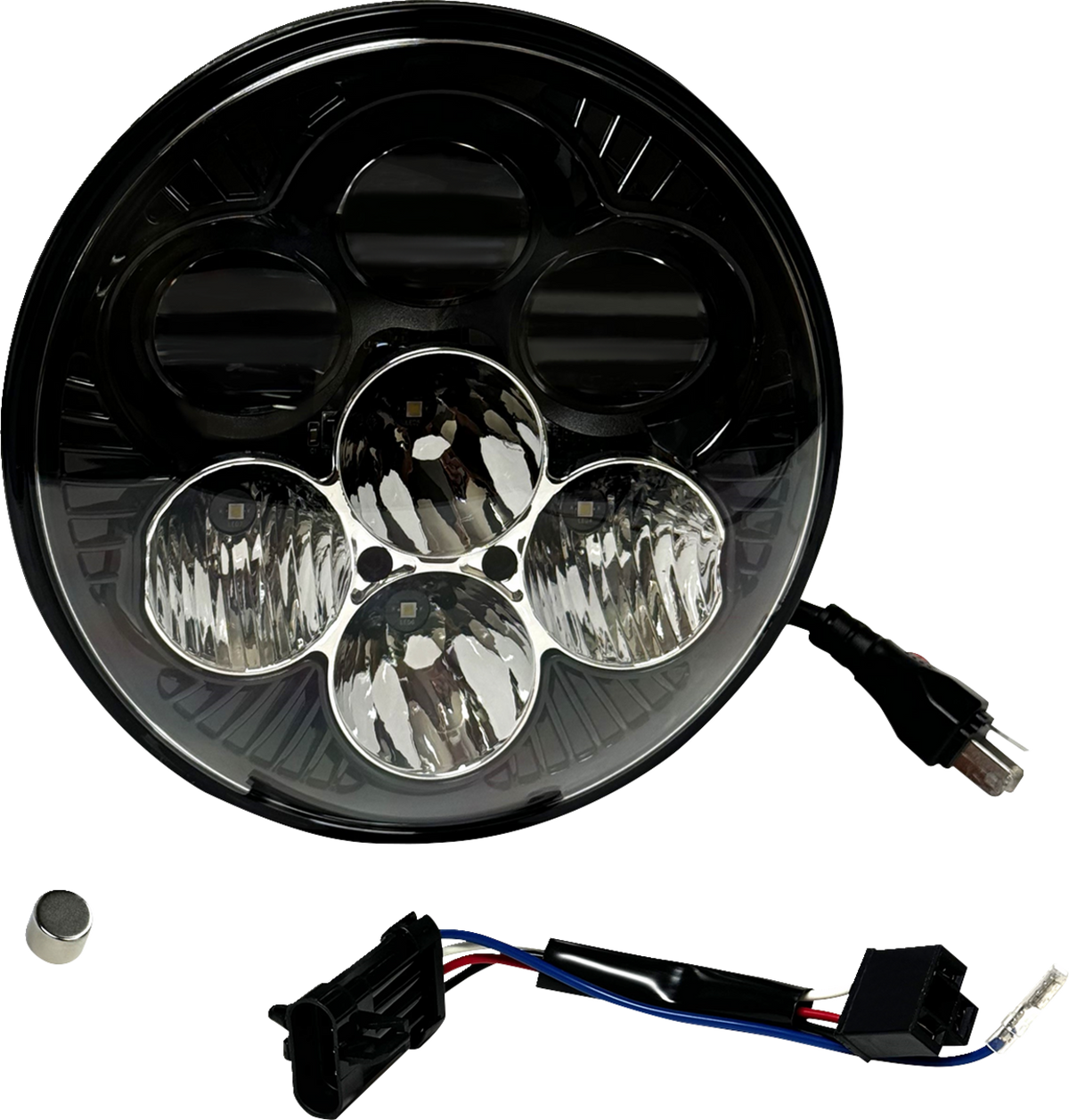 Custom Dynamics Headlight - Shark Demon® - LED - Color Changing