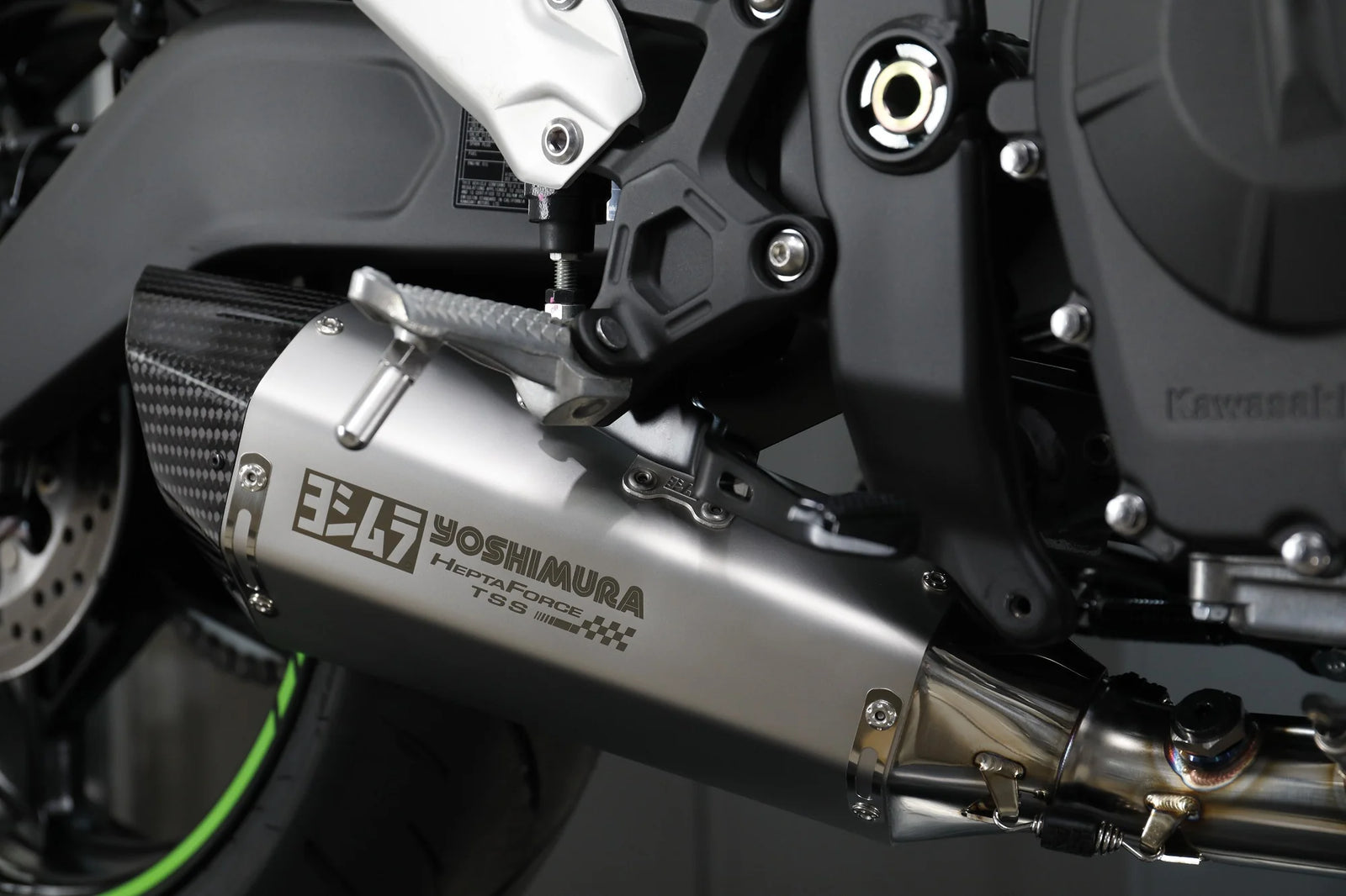 Yoshimura Zx-4rr 23-26 Race Stainless Full System Hepta Force TSS Satin Finish