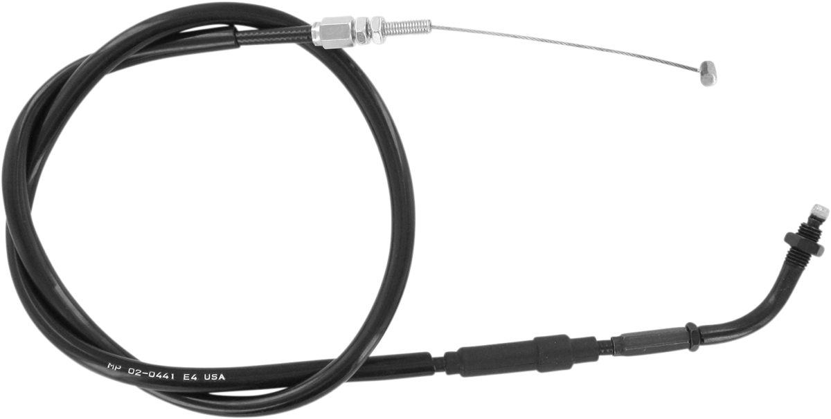 Motion Pro Black Vinyl Throttle Cable - Pull - '96-'12 CMX250C