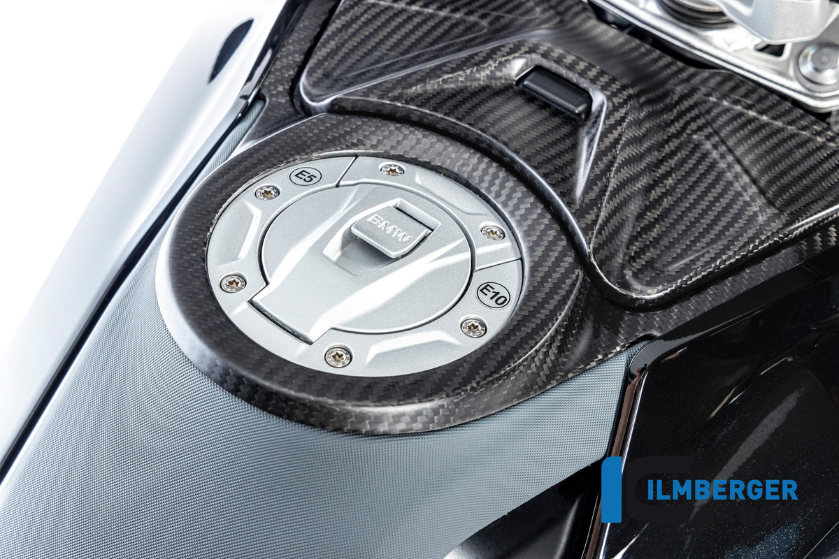 Ilmberger Carbon Upper Tank Cover Two Piece Kit BMW R 1300 GS - Matte / Twill