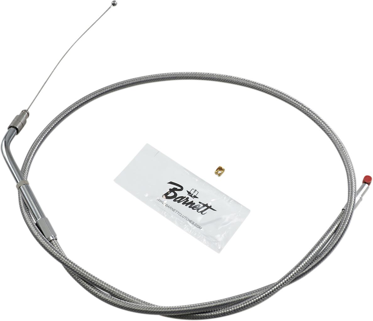 Barnett Stainless Steel Throttle Cable - '96-'00 Softail