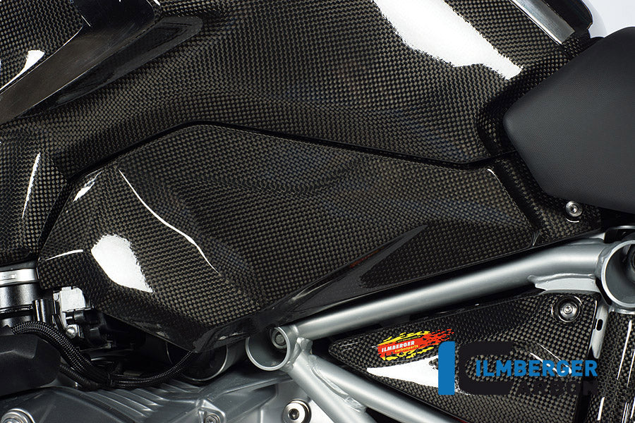 Ilmberger Carbon Lower Tank Cover Left / Intake Pipe Cover Left Carbon