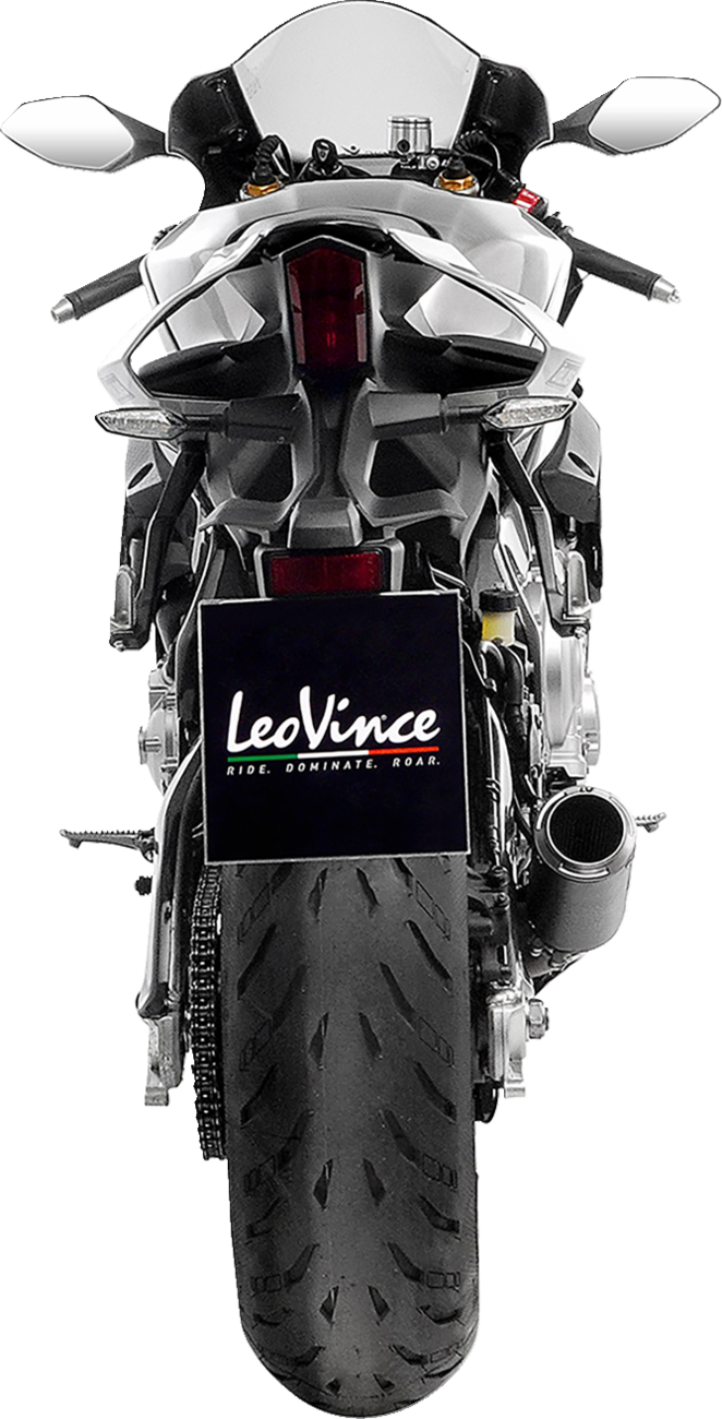 LeoVince LV Corsa Slip-On Muffler - Carbon Fiber
