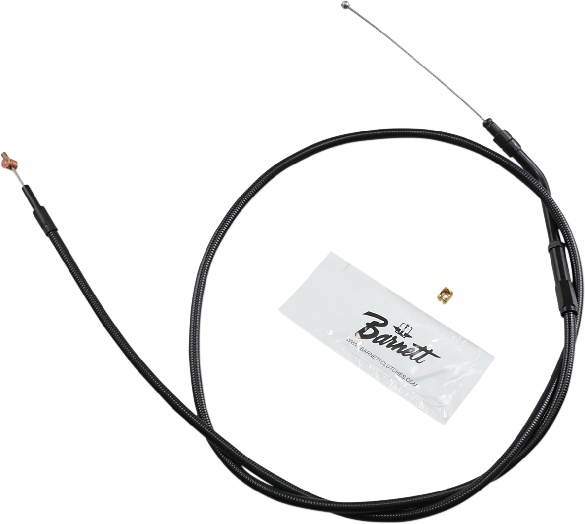 Barnett Stealth Series Throttle Cable - +6" - '07-'22 Sportster