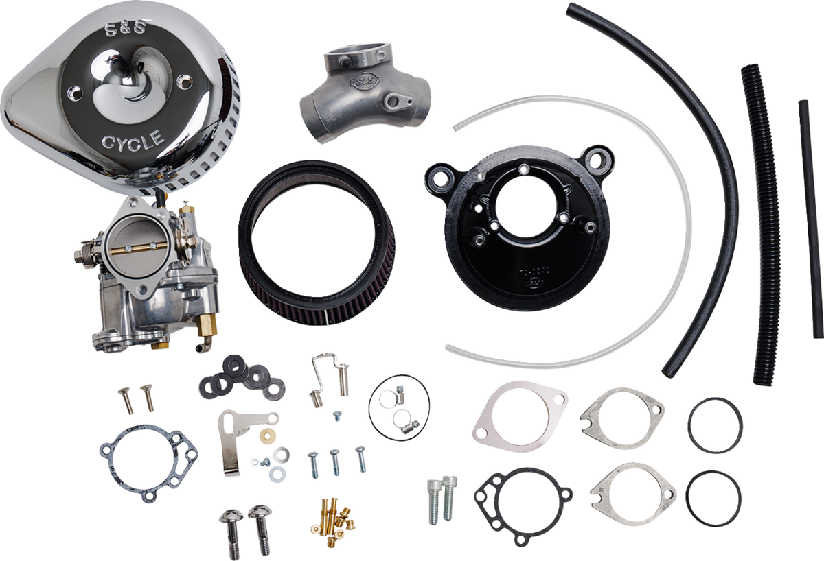 S&amp;S Cycle Super G Carburetor With Stealth Air Cleaner Kit - Chrome - Twin Cam