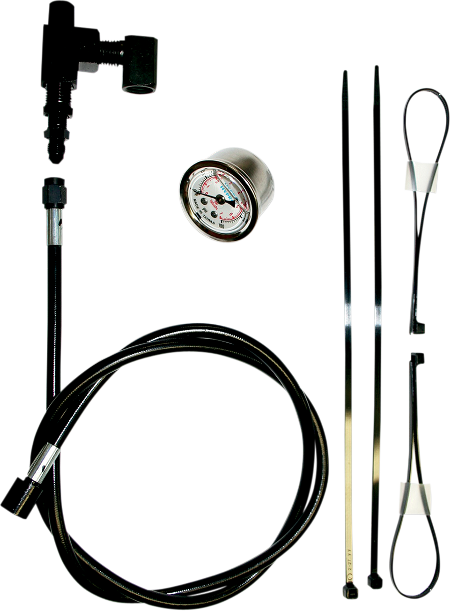 Feuling Parts Remote Oil Pressure Gauge/Line Kits