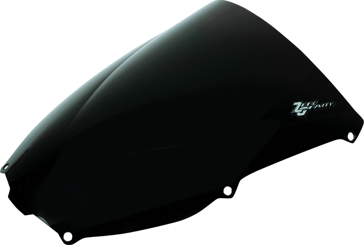 Zero Gravity Double Bubble Windscreen - Dark Smoke - ZX6R