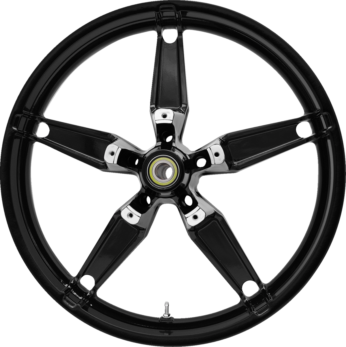 Coastal Moto Wheel - Daytona - Front - Dual Disc/Without ABS - Black - 21x3.5