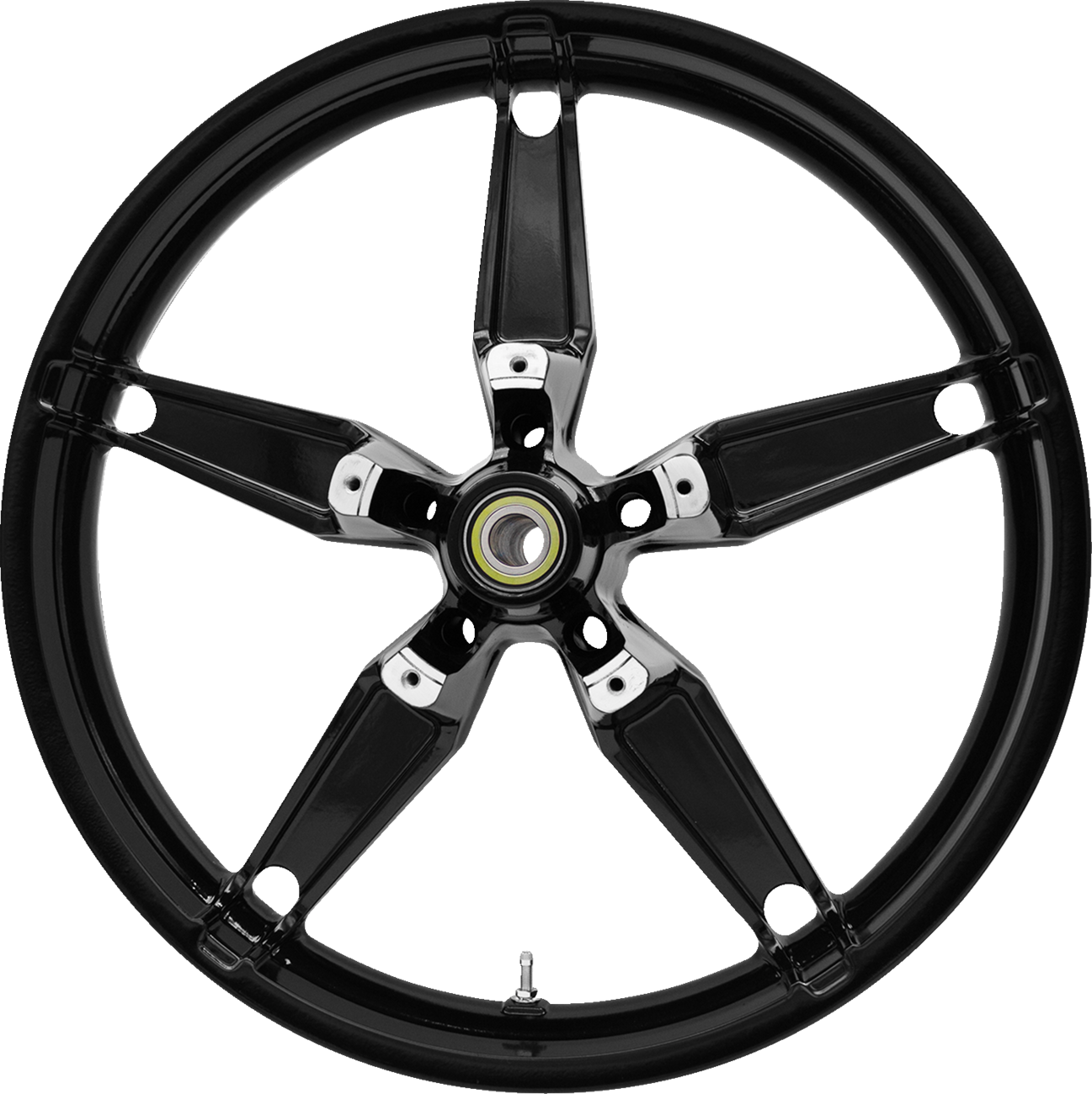 Coastal Moto Wheel - Daytona - Front - Dual Disc/Without ABS - Black - 21x3.5