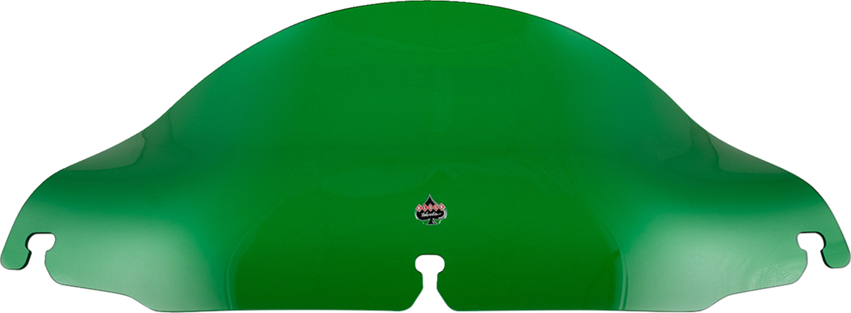 Klock Werks Kolor Flare® Windshield - 6-1/2" - Green - '96-'13 FLHT/FLHX