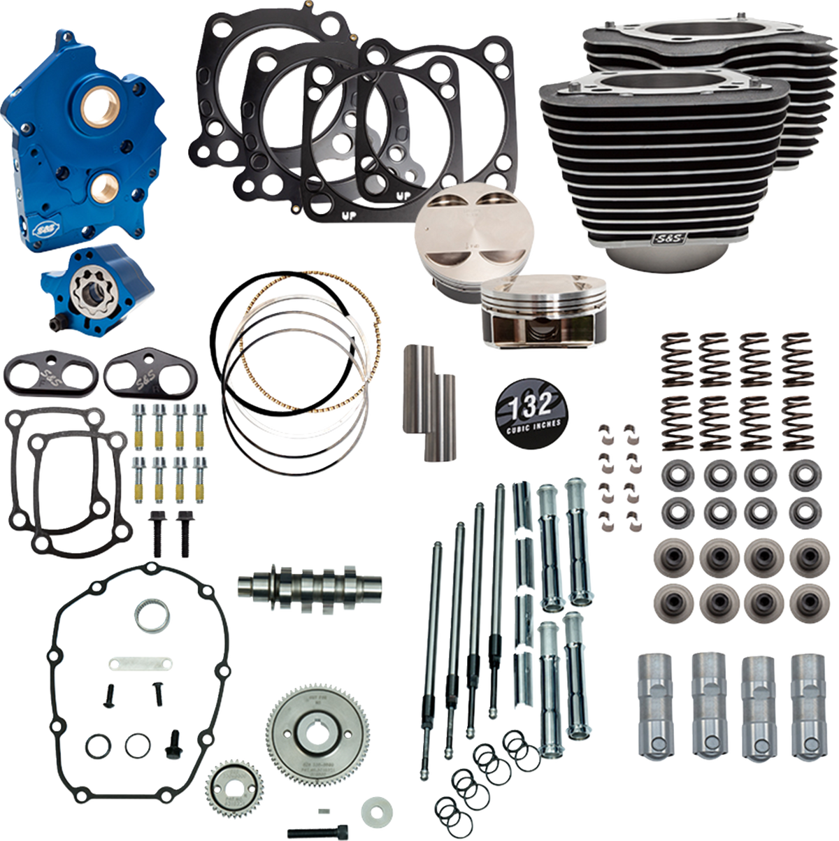 S&amp;S Cycle 132" Power Package For M8