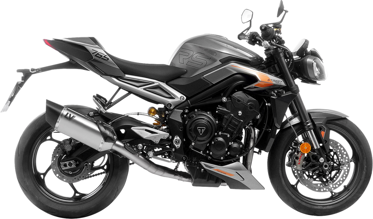 LeoVince LV-14 R Exhaust System - Titanium - Triumph Street Triple 765