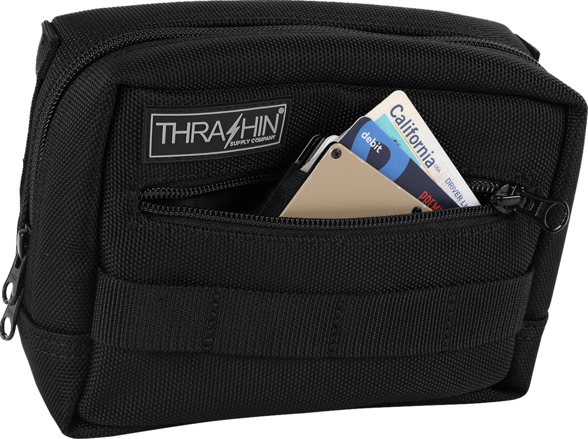 Thrashin Supply CO. Handlebar Bag - Black