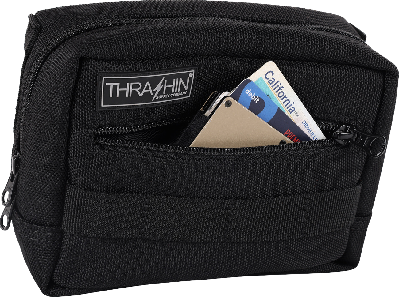 Thrashin Supply CO. Handlebar Bag - Black