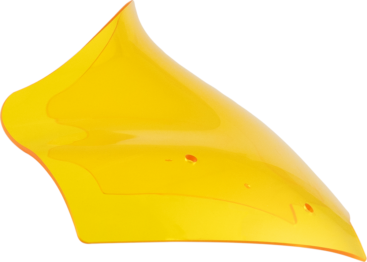 Klock Werks Kolor Flare® Windshield - 10" - Yellow - '23-'25 FLTRX