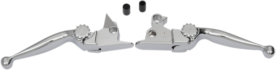 PSR Journey Adjustable Lever Set For Harley Models - Chrome