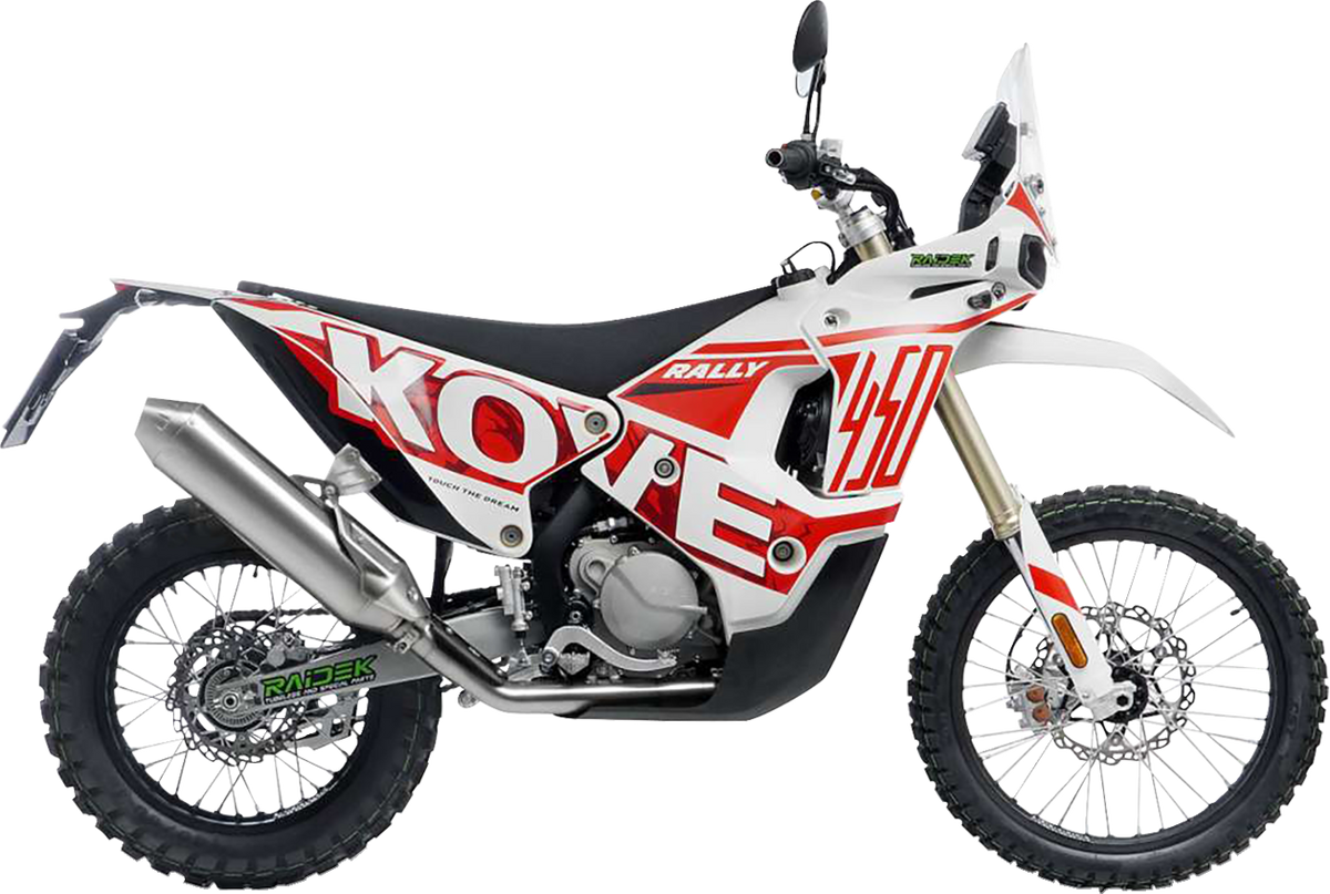 LeoVince Cat Eliminator Link Pipe - Kove 450 Rally