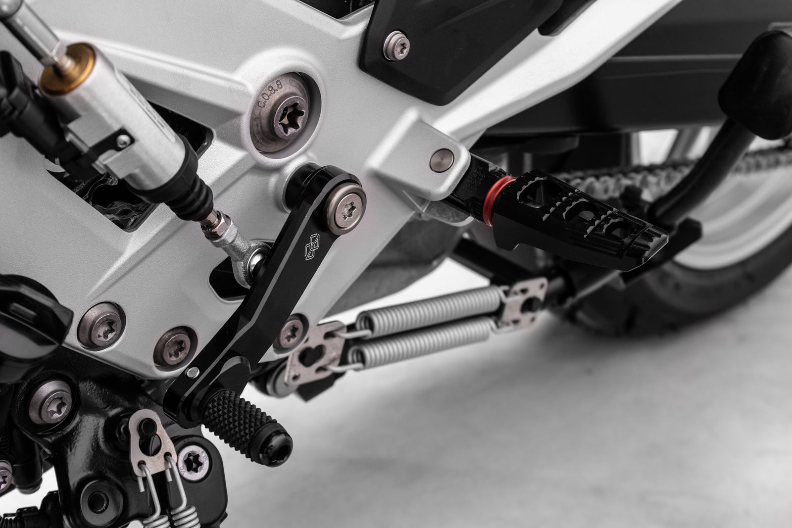 Gilles Tooling Gear Lever KIT Black Grey