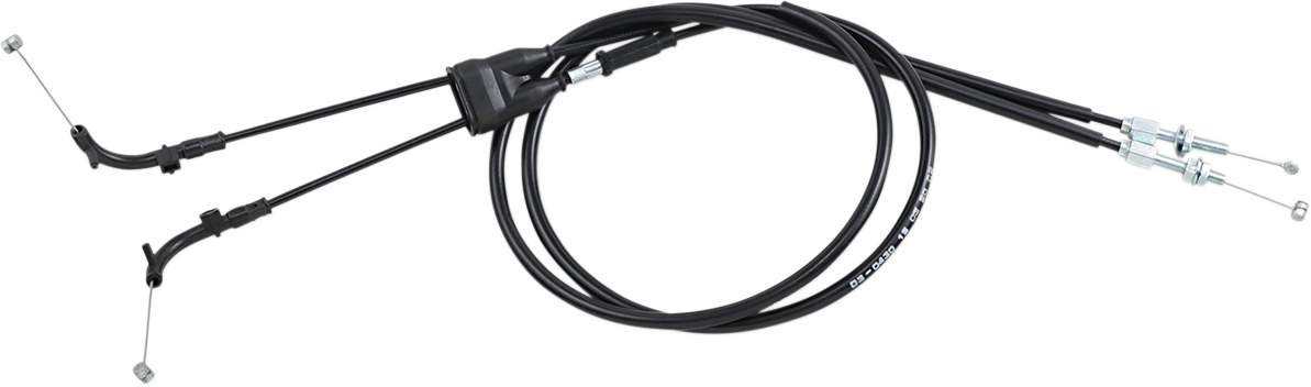 Motion Pro Black Vinyl Throttle Cable - Push/Pull - '13-'16 KX