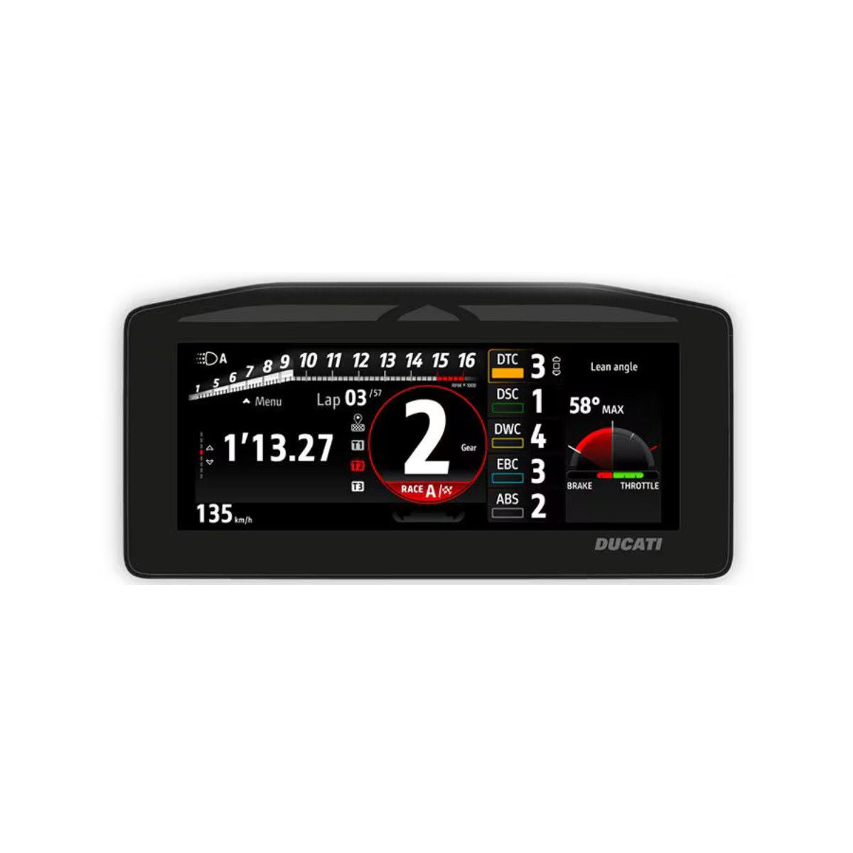 Shieldotron Instrument Cluster Screen Protector for Streetfighter V4 V4S 2025