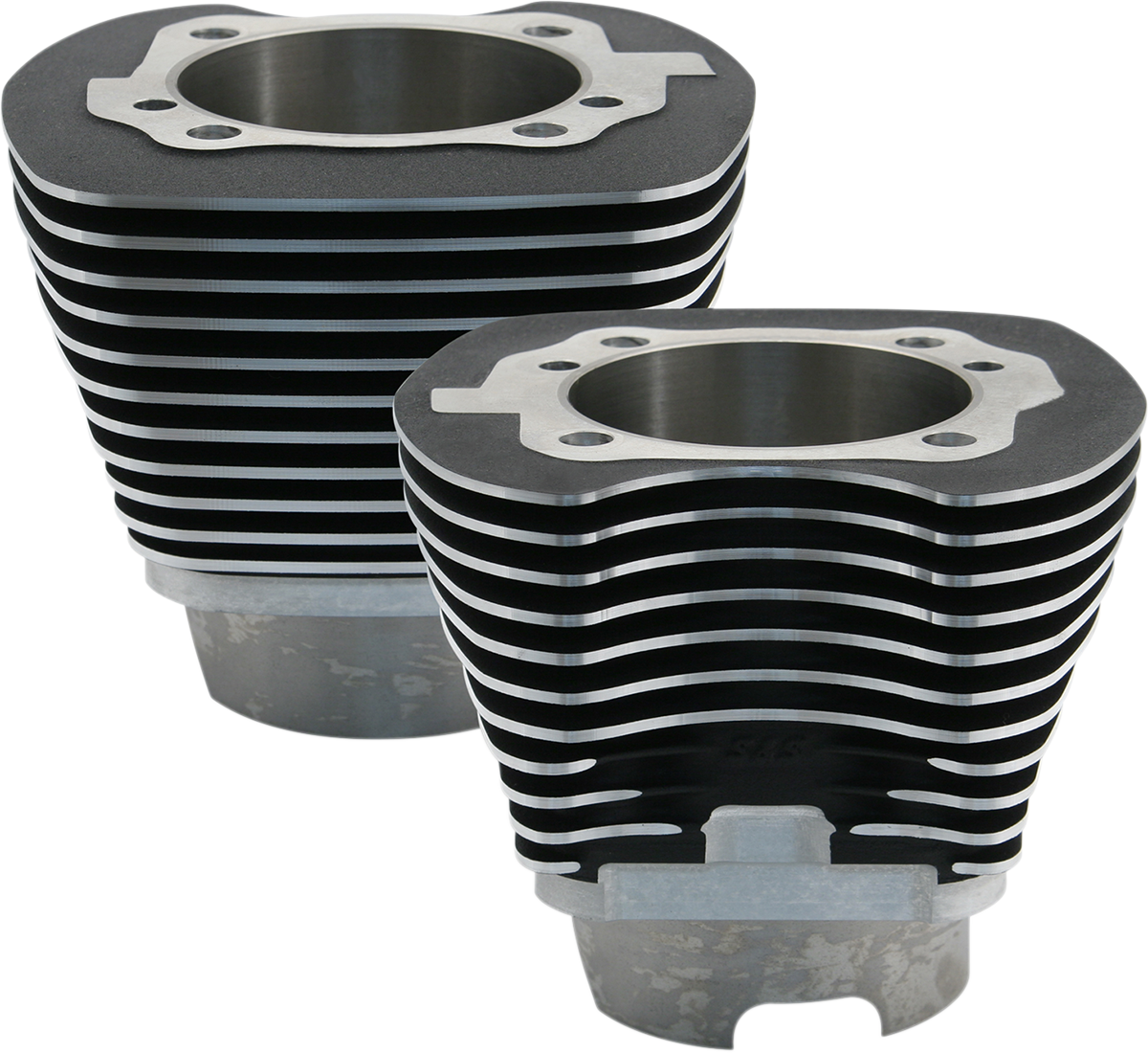 S&S Cycle Cylinders - 4.125" - Black