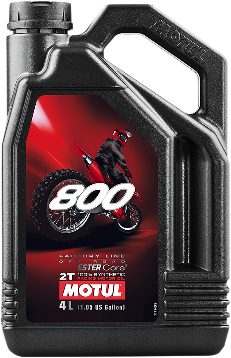 Motul 800 2T Off-Road Synthetic Oil - 4L