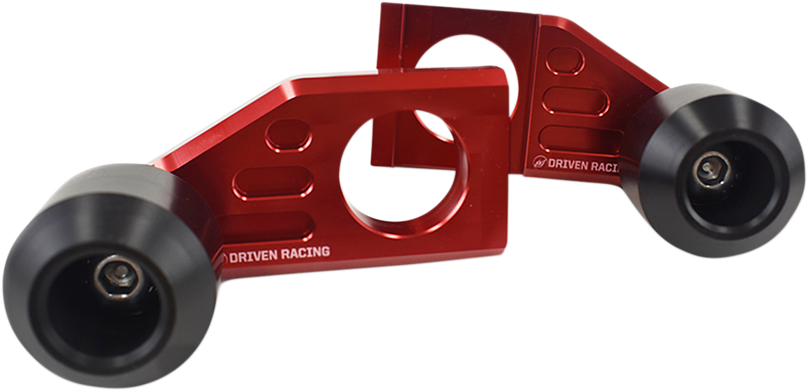 Driven Racing Axle Block Sliders - Yamaha FZ-9 - Red