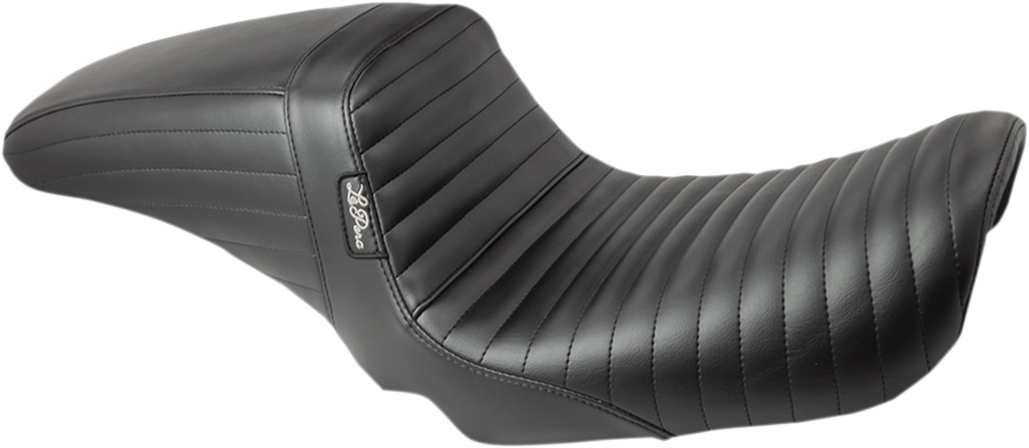 Le Pera Kickflip Seat - Pleated - Black - FXD '04-'05