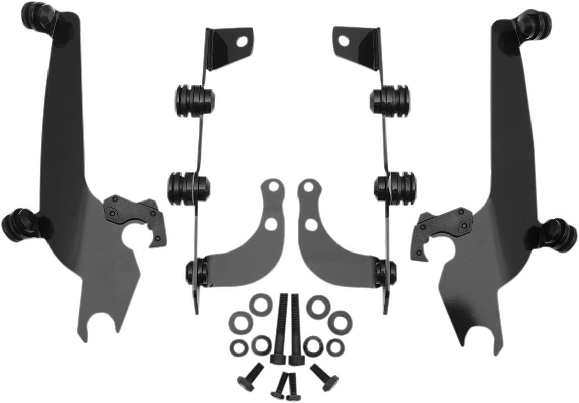 Memphis Shades Trigger Lock Sportshield Mounting Kit - Phantom - Black
