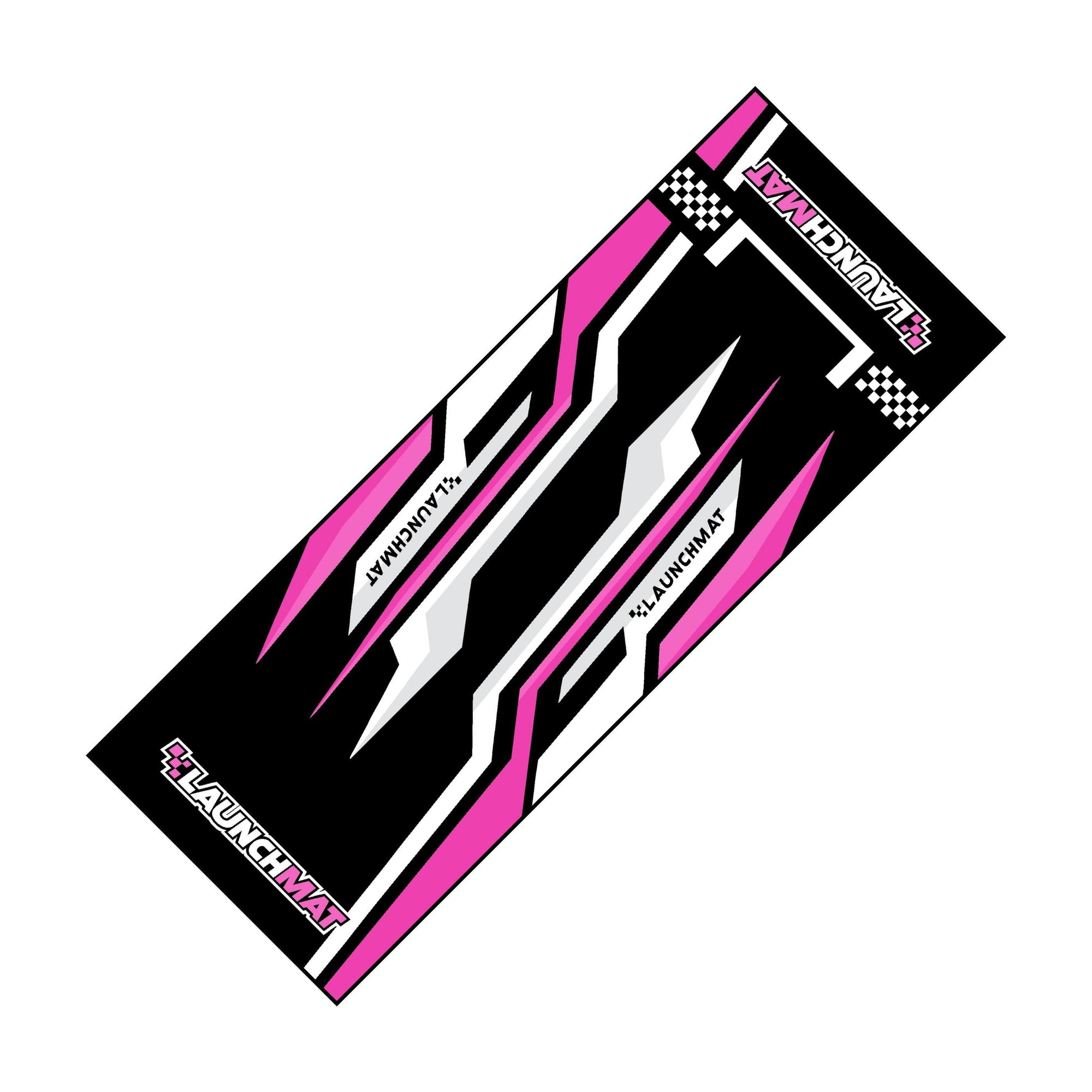 Launchmat Carpeted Paddock Garage Mat - Design 2