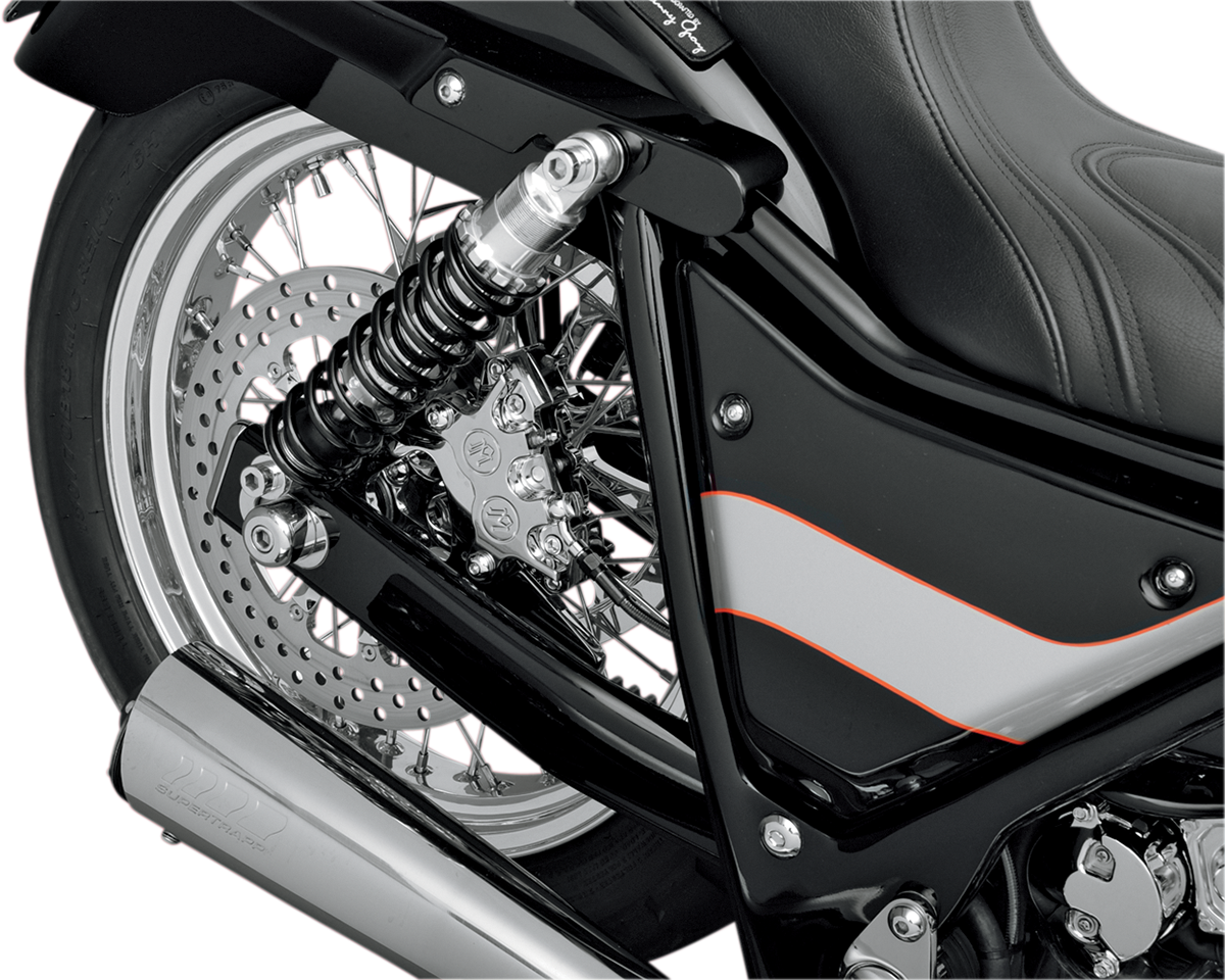 Performance Machine (PM) Caliper - Rear - Chrome - FXR/S/T 86 FXWG