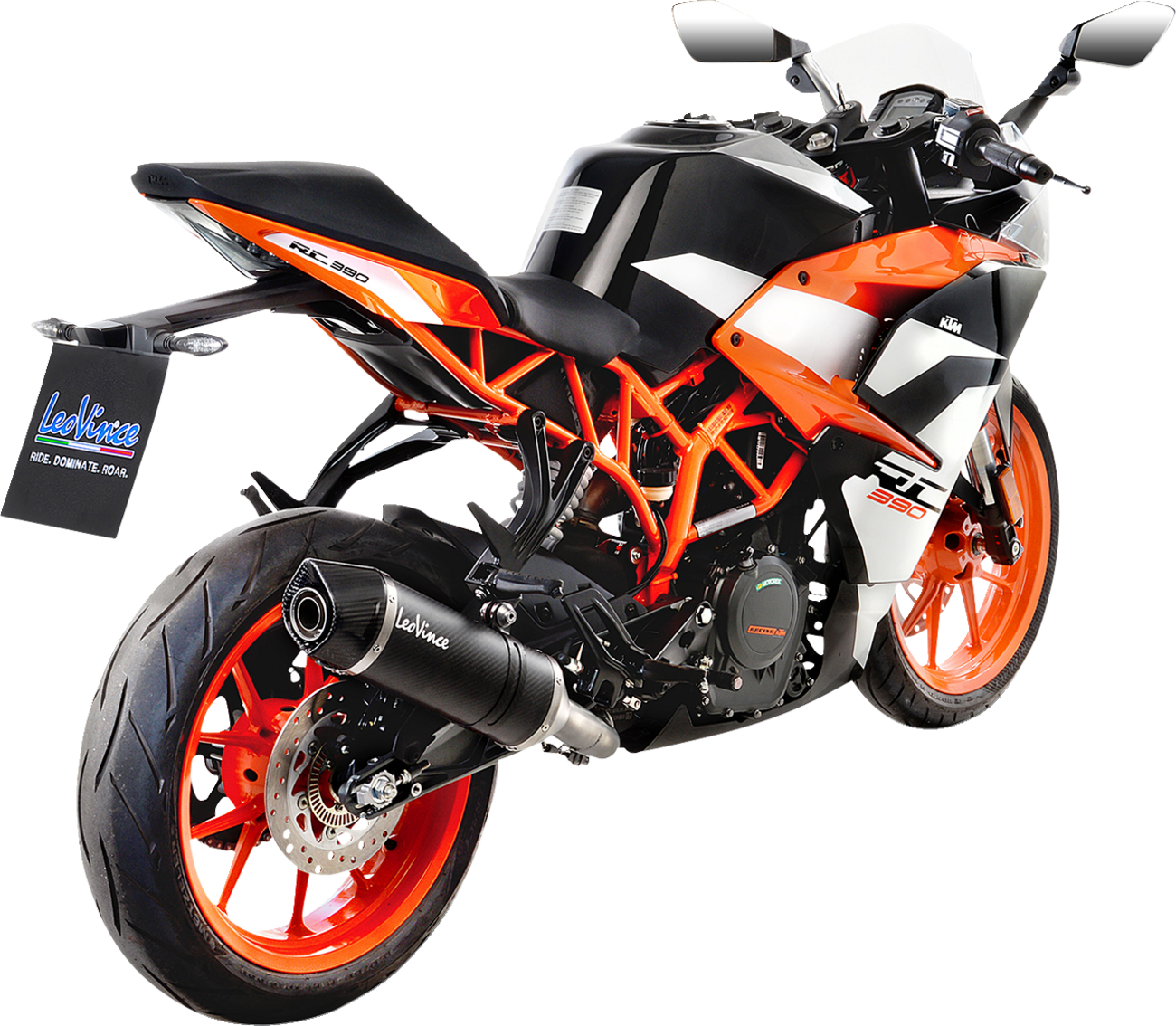 LeoVince LV One Evo Slip-On Muffler - Carbon Fiber