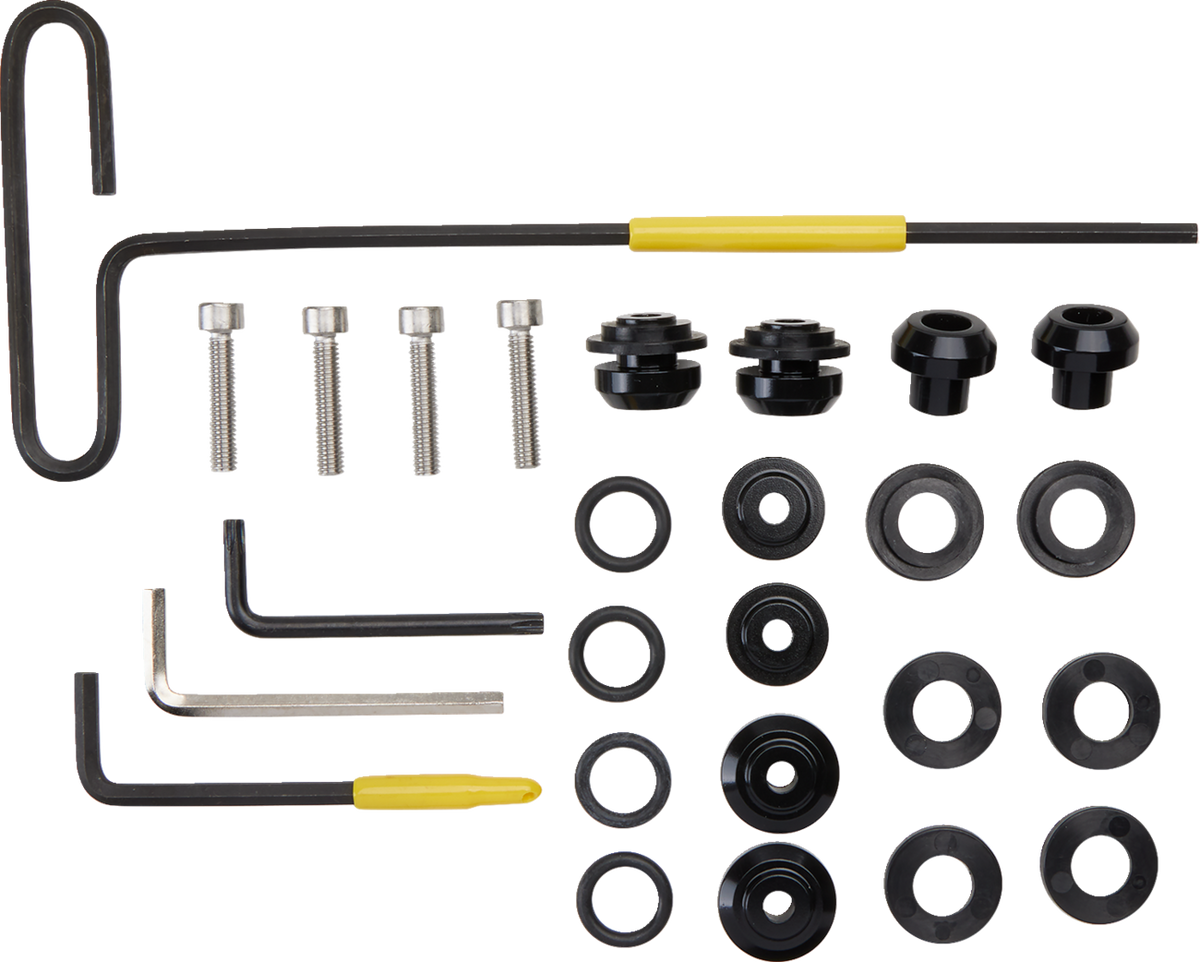 Memphis Shades Road Warrior Mounting Kit - Black - Chief Bobber