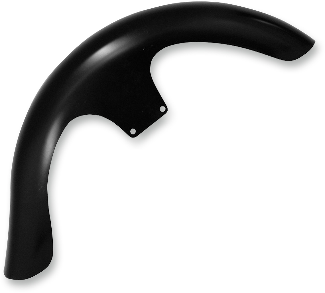 Klock Werks Lil' Wrapper Front Fender Kit - For Raked Frames - Black - 26" - HD Touring