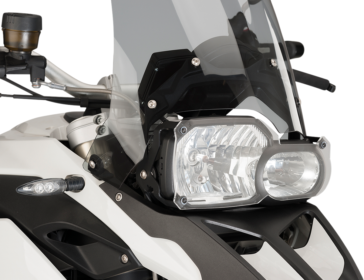 PUIG HI-Tech Parts Protective Headlight Cover - Clear - '08-'18 F800GS/F700gs