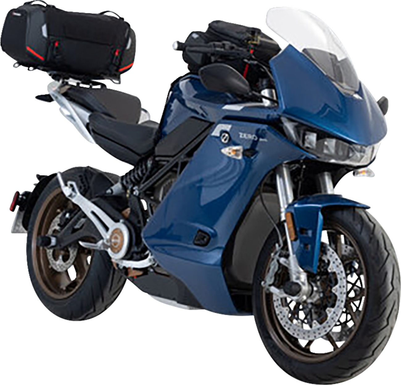 SW-Motech Rackpack Tail Bag System - Black - Zero SR/S ZF '19-'21