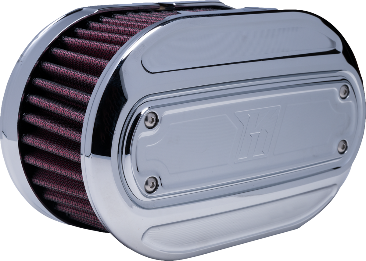 Kodlin USA Oval Air Cleaner Kit - Chrome - Touring/Softail