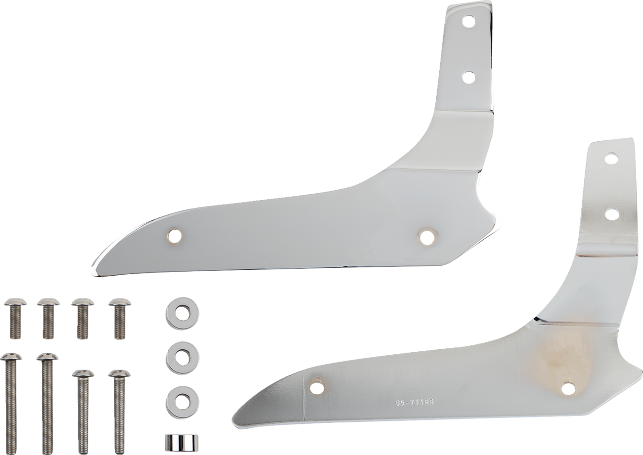 Cobra Sissy Bar - Short - Chrome - Stryker