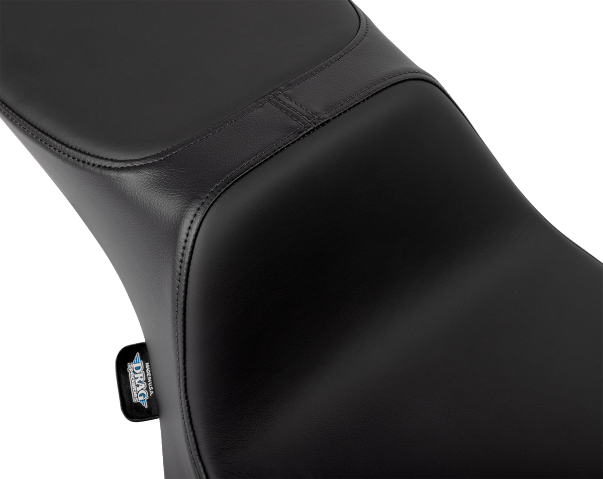 Drag Specialties Seats Performance Predator 2-Up Seat - Extended Reach - Solar Leather - Smooth - FLHX/FLTR '23-'24
