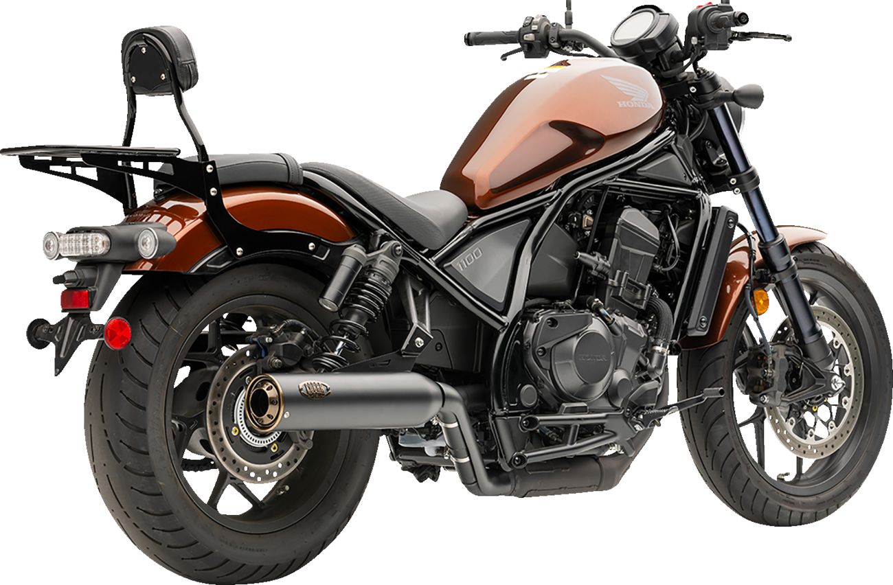 Cobra Bronze Tip Slip-On Muffler - Rebel