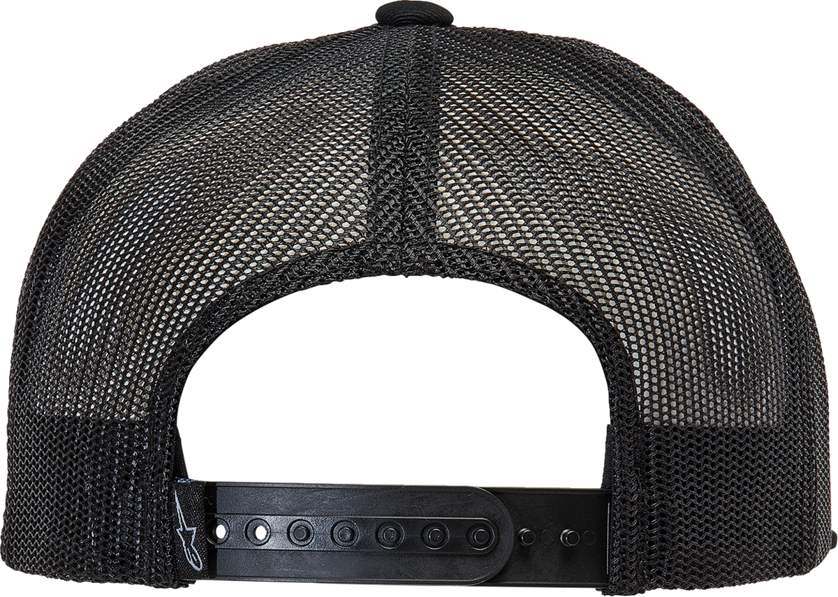 Alpinestars Bolt Trucker Hat - Black/Black - One Size