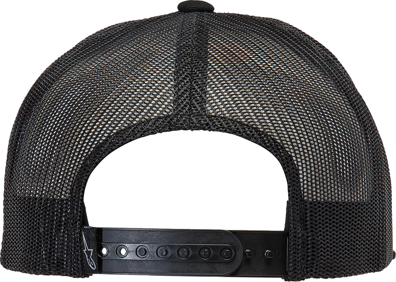 Alpinestars Bolt Trucker Hat - Black/Black - One Size