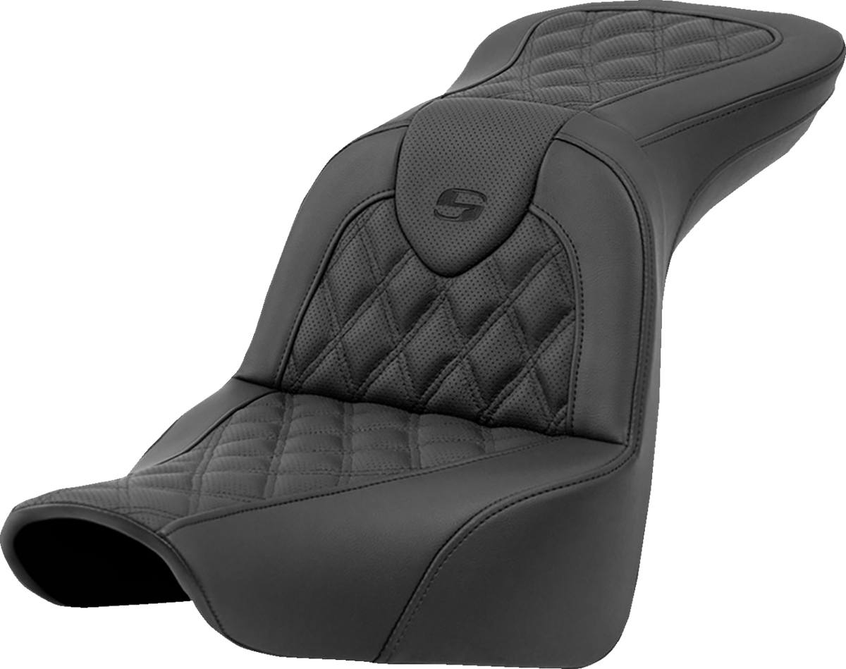 Saddlemen Roadsofa™ Seat - Lattice Stitch - Without Backrest - FXLR/FLSB '18-'23