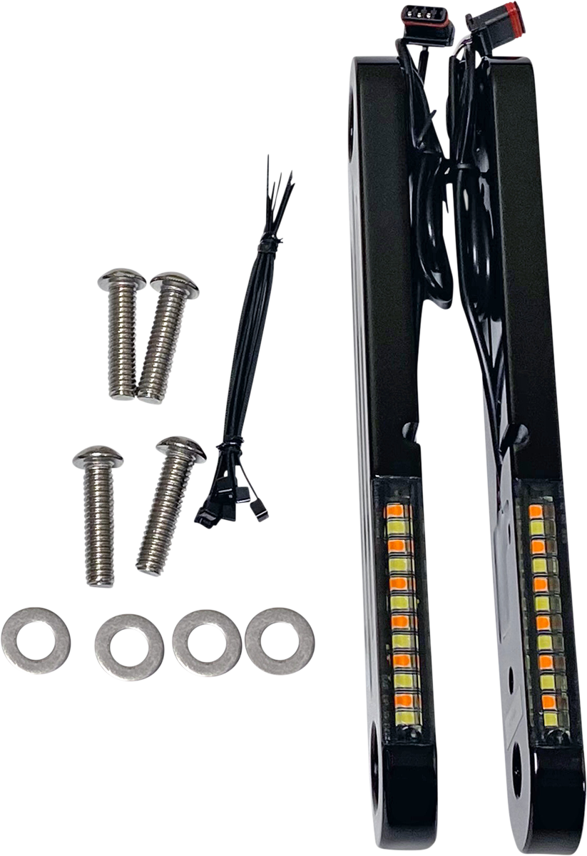 Custom Dynamics Light Strip - Black